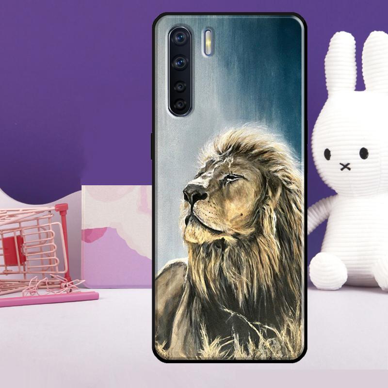 

Lion Animal Case For Oppo A57 A77 A76 A16 A96 A17 A18 A60 A80 A40 A38 A58 A78 A98 A94 A74 A54 A15 A5 Pro OPPO A57 5G