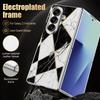 Watercolor Marble Case For Samsung Z Fold 8 Ultra 7 6 5 Luxury Plating Leather Skin Hard Phone Cover For Galaxy Z Fold8 Fold7 Fold6
