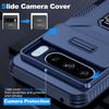 For Google Pixel 8 Pro Case Camshield Kickstand TPU+PC Anti-Slip Phone Cover
