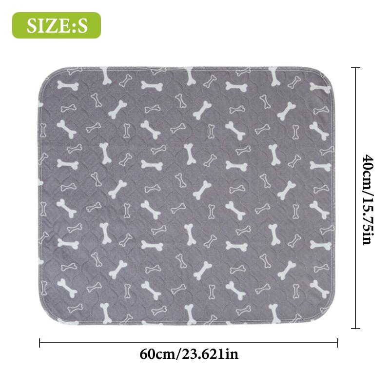 Welpenunterlagen mit Pheromonen, waschbare Welpenunterlagen, extrem strapazierfähige 4-lagige auslaufsichere Trainingsmatten mit rutschfester Unterseite