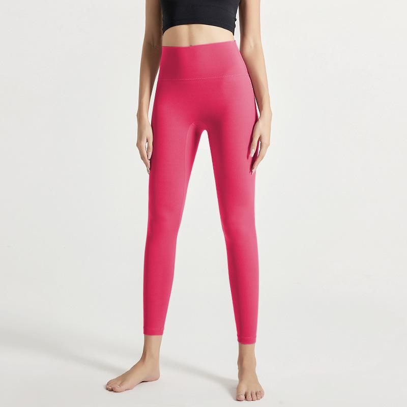 Vivid Yoga Leggings: High-End, Nude Feel, Hip-Lifting Activewear for Running & Fitness