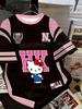 Summer Women's Casual Hello Kitty 3D Print Cute T-shirt, Outdoor Sports T-shirt, Crew Neck T-shirt