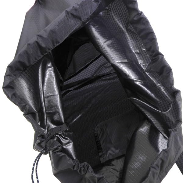 [Montbell] Bag for Men and Women, Tote Bag, 21L, Pocketable, Light Tote, M, 1123973, A4 Compatible (Black (BK))