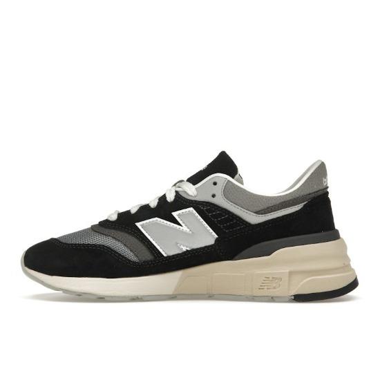 New Balance 997R Schwarze Schattengraue Unisex-Sneakers U997RHC