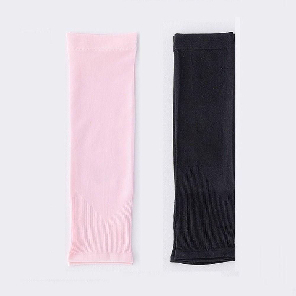 Anti-Slip Fingerless Sleeve Sun Protective Sunscreen Sleeve Summer Arm Sleeve  Outdoor