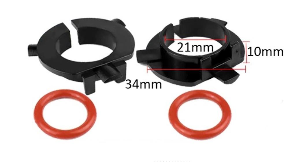 2 Stück Adapter für H7 LED-Lampen, KIA, Hyundai Off-Road