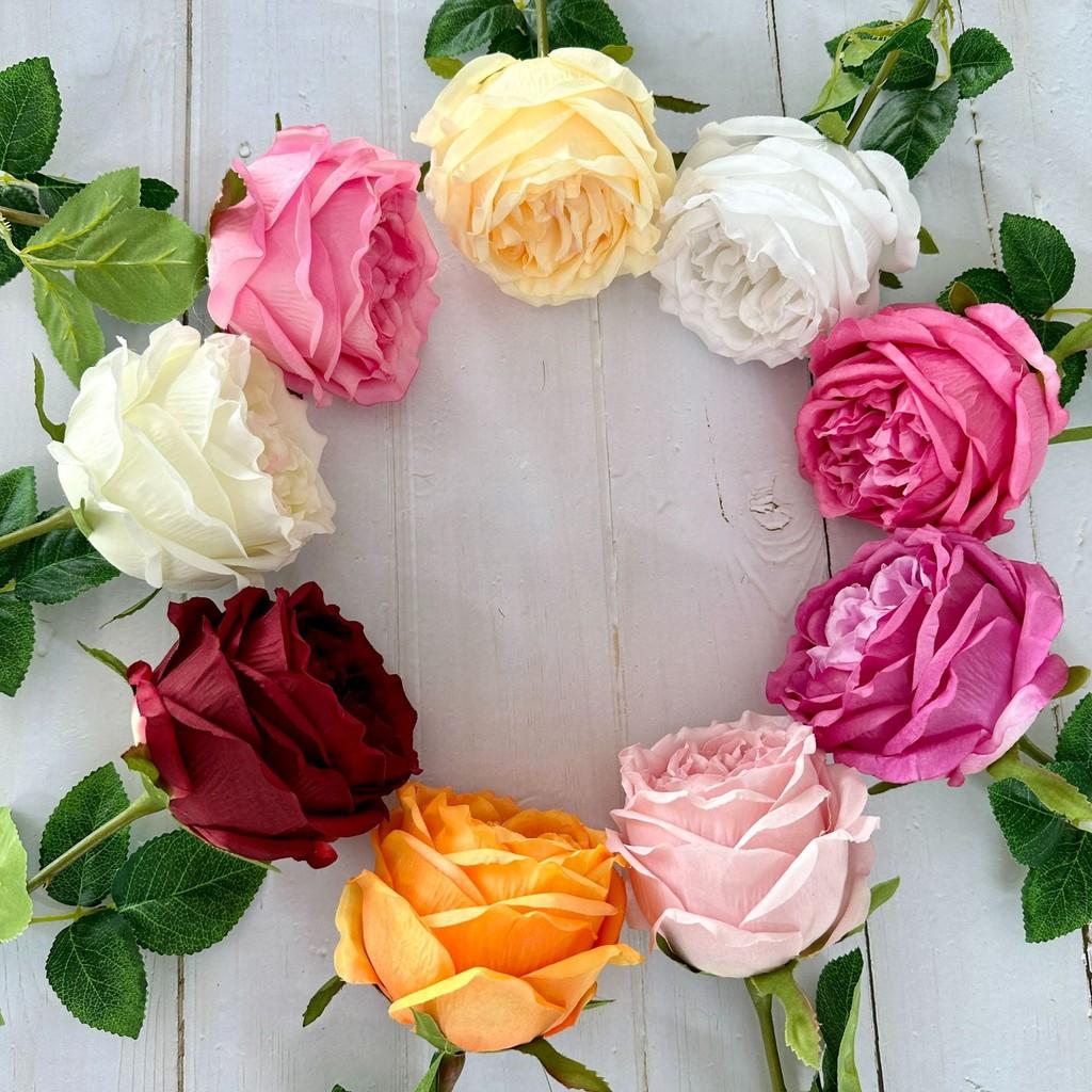Rose Plants Simulated Wedding Hotel Restaurant Decoration Photography Props