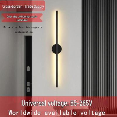 LED Wall Light Strip: Modern Minimalist Bedroom & Living Room Lamp