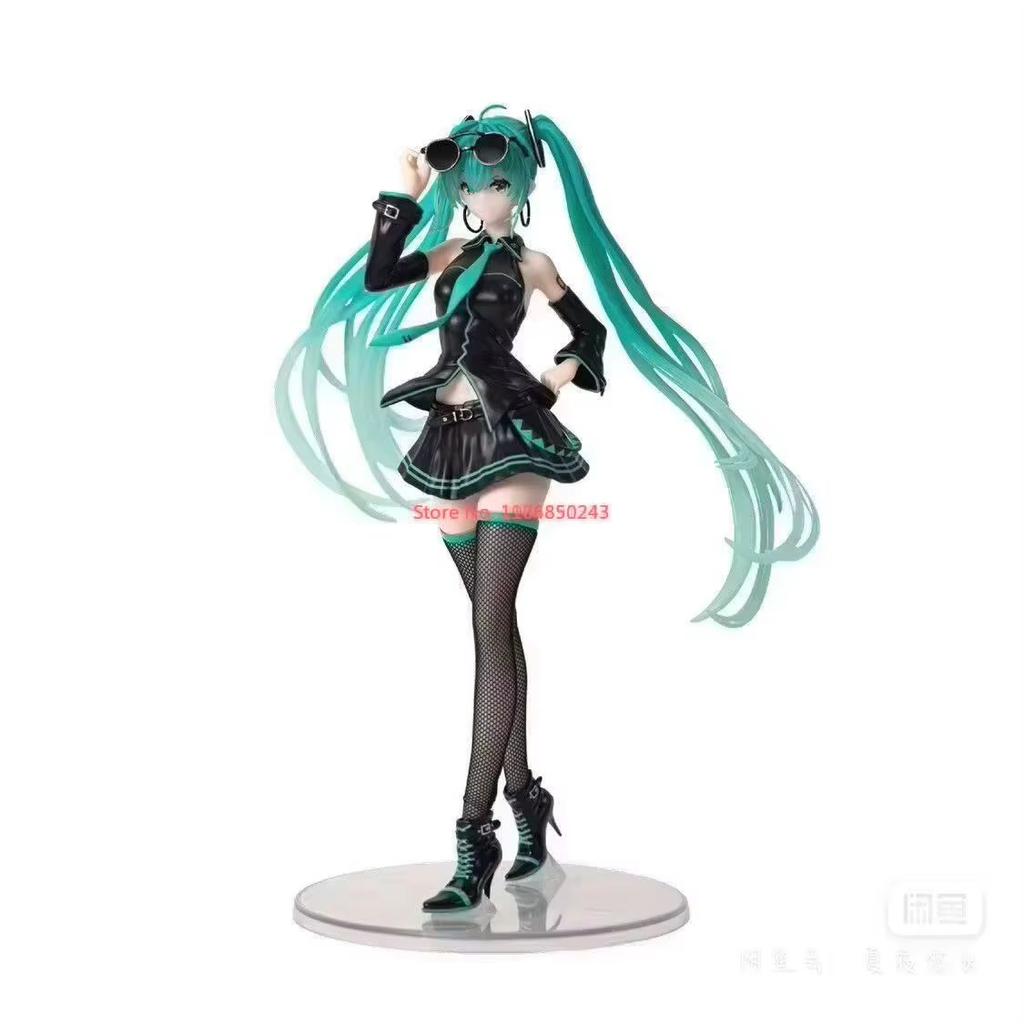 Hot Latest Original Hatsune Miku Figure Stylist 16th Birth Date Commemoration Action Figurine Anime Collection Model Doll Xmas Present