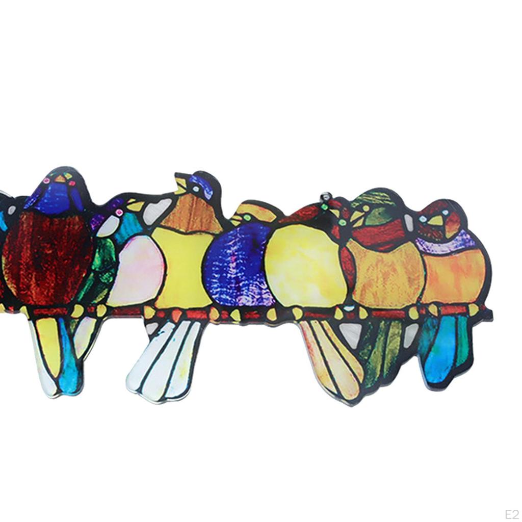 Acrylic Wall Hanging Cartoon Bird Pendant Home Decor Lovely Ornament Hangings