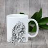 Bergamasco Shepherd Dog, Bergamasco Sheepdog - cup with a dog, cheerful cup for a dog lover, personalized gift from the Art-Dog brand