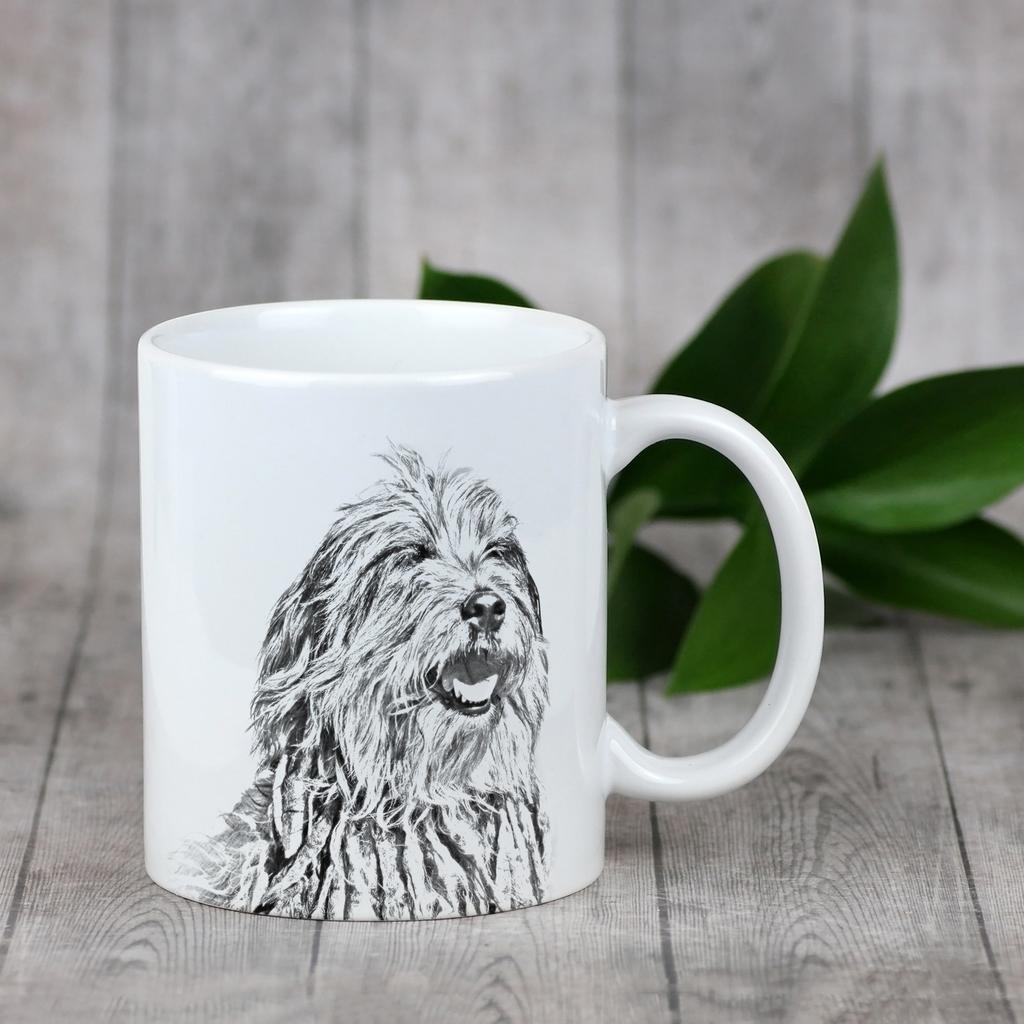 Bergamasco Shepherd Dog, Bergamasco Sheepdog - cup with a dog, cheerful cup for a dog lover, personalized gift from the Art-Dog brand