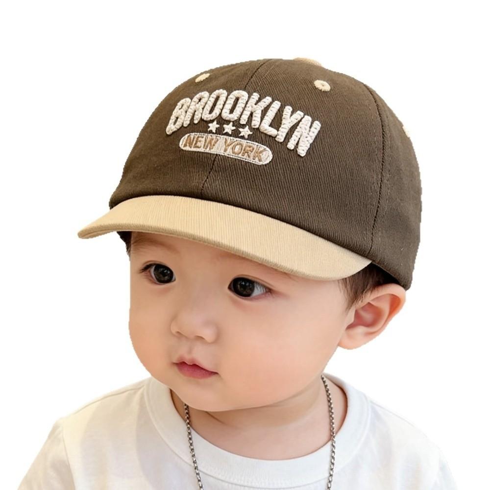 Short-brimmed Children Sunscreen Hat Cotton Baby Peaked Caps Casual Hip Hop Hats