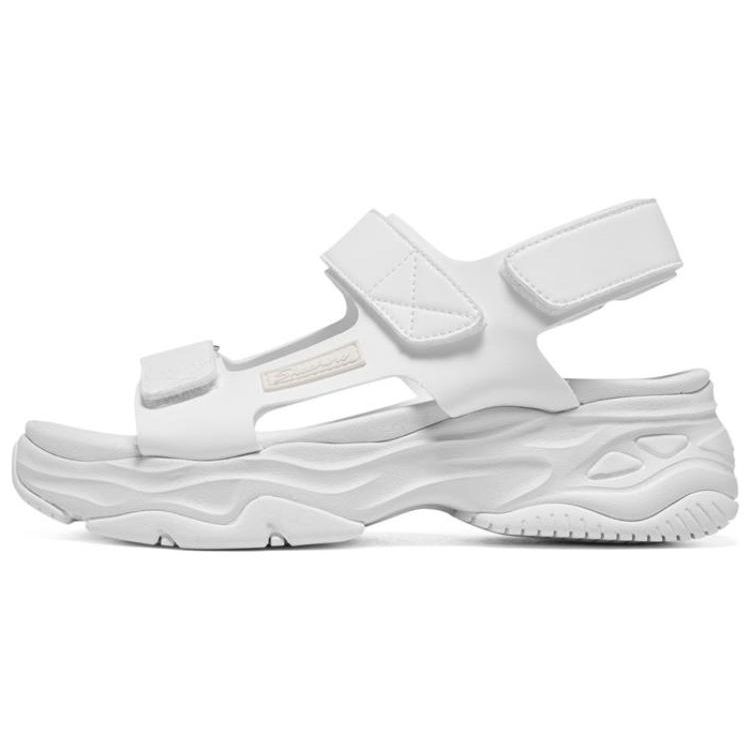 Skechers DLites 4.0 Pudding Sandals PU Sport Sandals Women sandals White 119846-WHT 36
