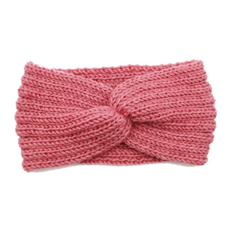 Bandeau Tressé Nœud Tête Croisée pour Femmes Automne Hiver Filles Accessoires Cheveux Couvre-chef Bandeau Élastique Accessoires Cheveux