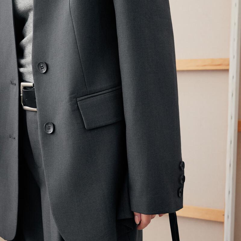 ELLE French Style Straight Shoulder Blazer for Women