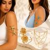 Boho Arm Cuff Open Adjustable Upper Arm Bracelet Bangle Beach Party Jewelry For Women