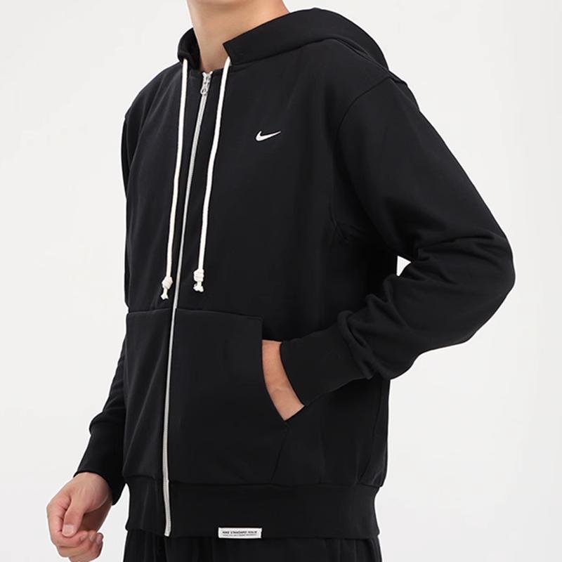 Nike Full-Zip Hooded Jacket Men Jackets Black CK6363-010