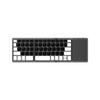 Allies Portable Tri-Fold Bluetooth Wireless Keyboard with Touchpad