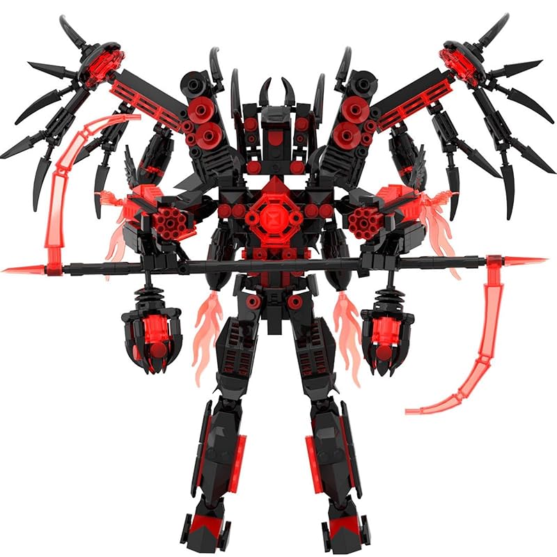 

Блоки Skibidi Toilet, Стародавній Золотий Годинник Злий Бог, Нові Блоки Skibidi Toilet, Іграшка, Хобі, Колекційний, Аніме, Подарунок на День Народження, Хлопчики та Дівчата,