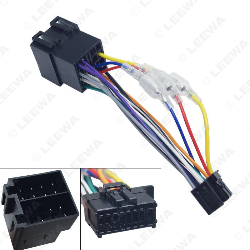 

PI100: Совместим с модами Pioneer CD AV, кабелями для мода VW с двумя головками и кабелями для подключения питания. LEEWA cable