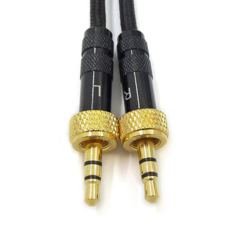 Запасний аудіо кабель 3,5 мм 4,4 мм для навушників, Aux кабель для MDR-Z7 Z1R Z7M2, ігрових навушників, телефону, ПК, аксесуари