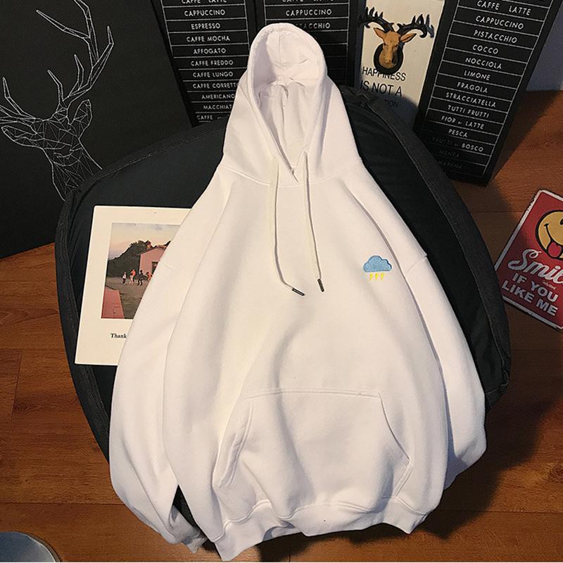 

Осенний свитер, женский повседневный пиджак с капюшоном, женский костюм в Гонконгском стиле, большой размер, костюм для пары S белый