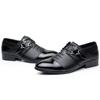 Nuova Moda Stile Italiano Scarpe da Cerimonia da Uomo Scarpe Oxford Business di Lusso da Uomo Mocassini Casual in Pelle Nera Derby