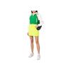 adidas Originals X Jeremy Scott Women's Velour Drawstring Mini Skirt Solar Yellow Women H53365