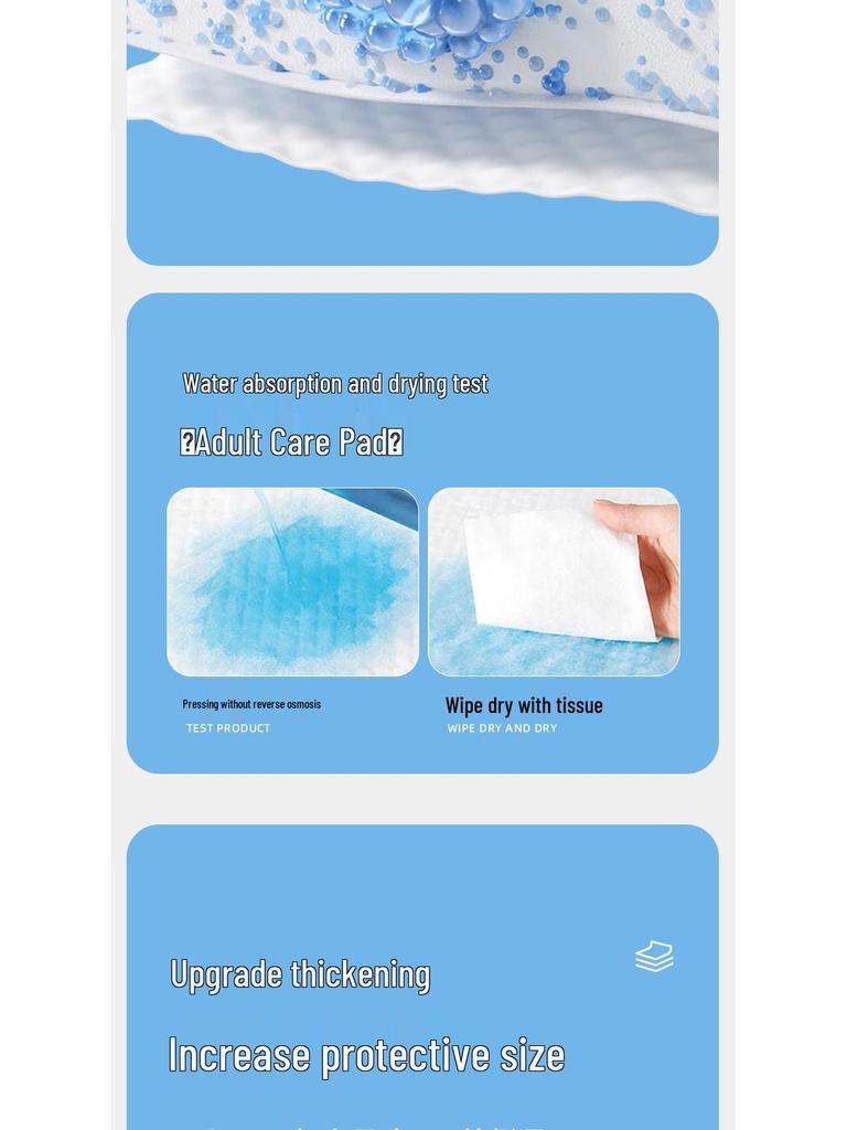 Elderly Adult Pull-up Diapers & Urine Pads for Care