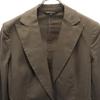 23ku Linen Blend Skirt suit Setup Upper 40/Lower 44 Khaki Women Used