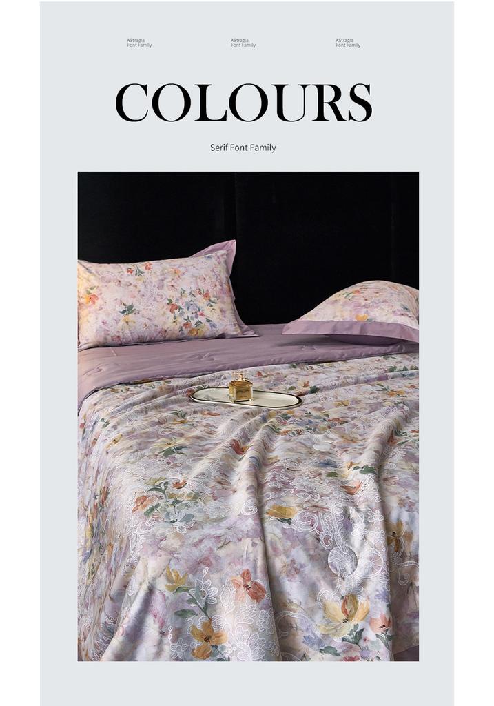 100 cotton printed 20% silk fiber washable air conditioner summer cool quilt - Drunken Linglong