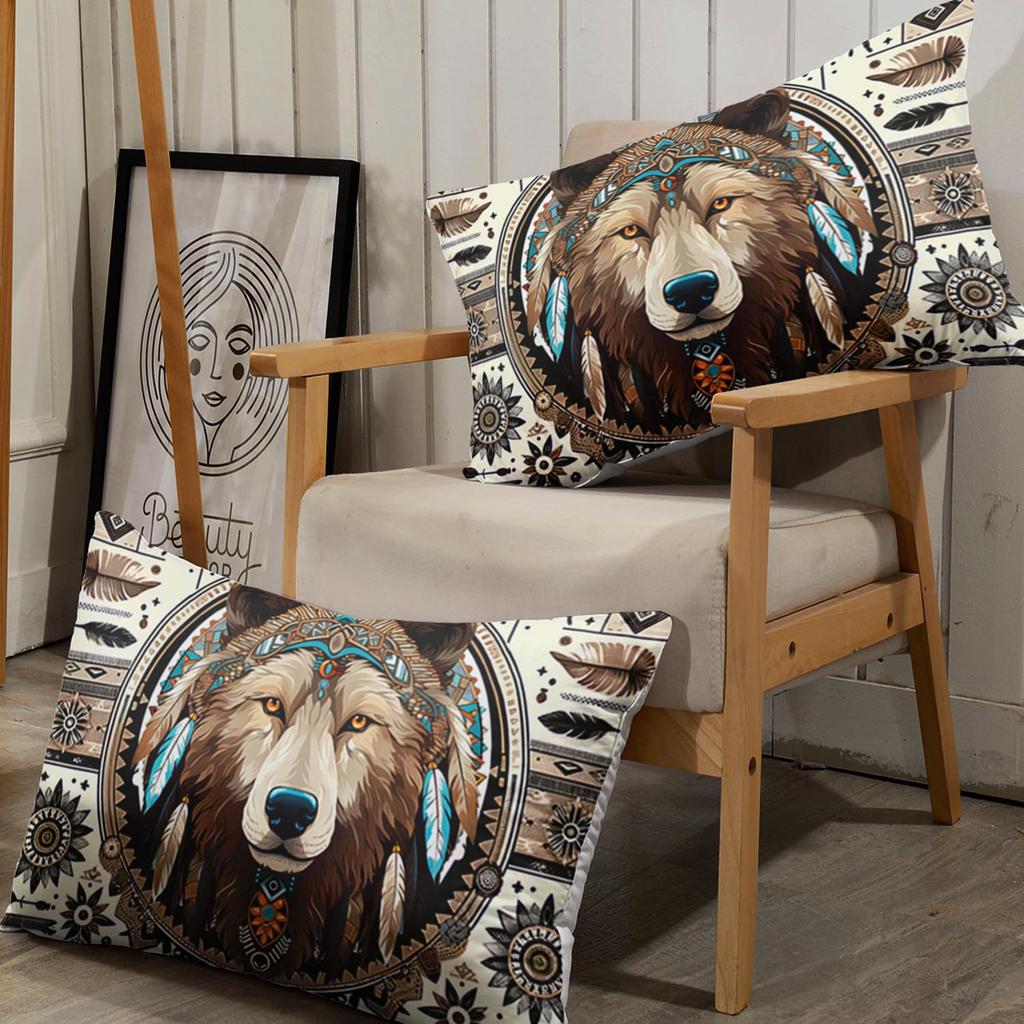 Bohemian Animal Pattern Mattress Three-Piece Digital Printing Bedding Children Adult