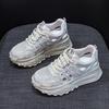 Dad shoes mesh breathable hollow women's 2025 new casual fashion sports explosion thick sole inner height increase women's shoes