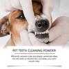 Pet Teeth,cat And Dog Oral Care Powder, Freshens Breath,dirt And Plaque, Teeth Cleaning Powder