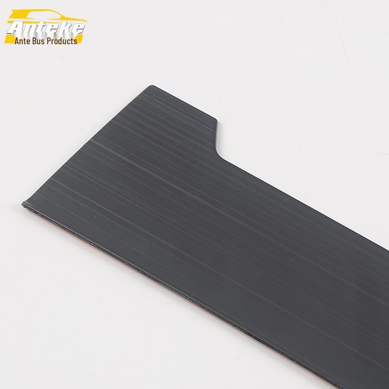 Panneau de console centrale en acier inoxydable 18 CC avec allume-cigare et couvercle de cendrier