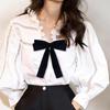 Uniform Bowknot Tie for Girls Senior School Lady Uniform Pre-tied Bows Elegant Look for Business and Office Use