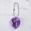 Unique Acrylic Music Box Movement Keychain Portable Mini Mechanical Music Box Handy Musical Instrument