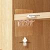 Clapboard Hook No Damage To The Wall No Drilling Double Load-bearing Multi-purpose Home Accessories Partition Plate Holder