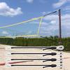 Pack Of 4 High Quality Tennis Net Extension cables With Secure Adjustable Clips For Easy arrange