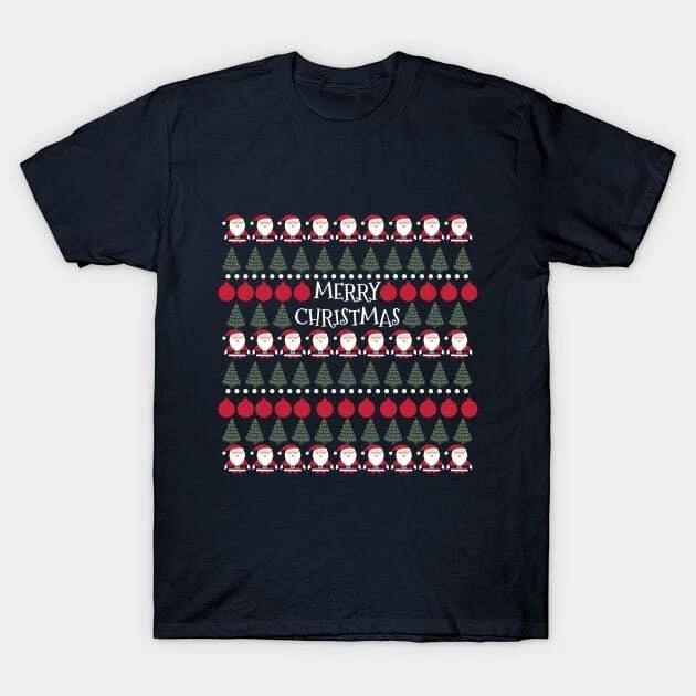 Santa Claus Ugly Christmas Sweater Shirt Made in Australia T-Shirt XL