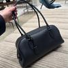 Row Family New Style Cowhide Baguette Tote - Simple Design, Underarm and Shoulder Carry, Horizontal Layout
