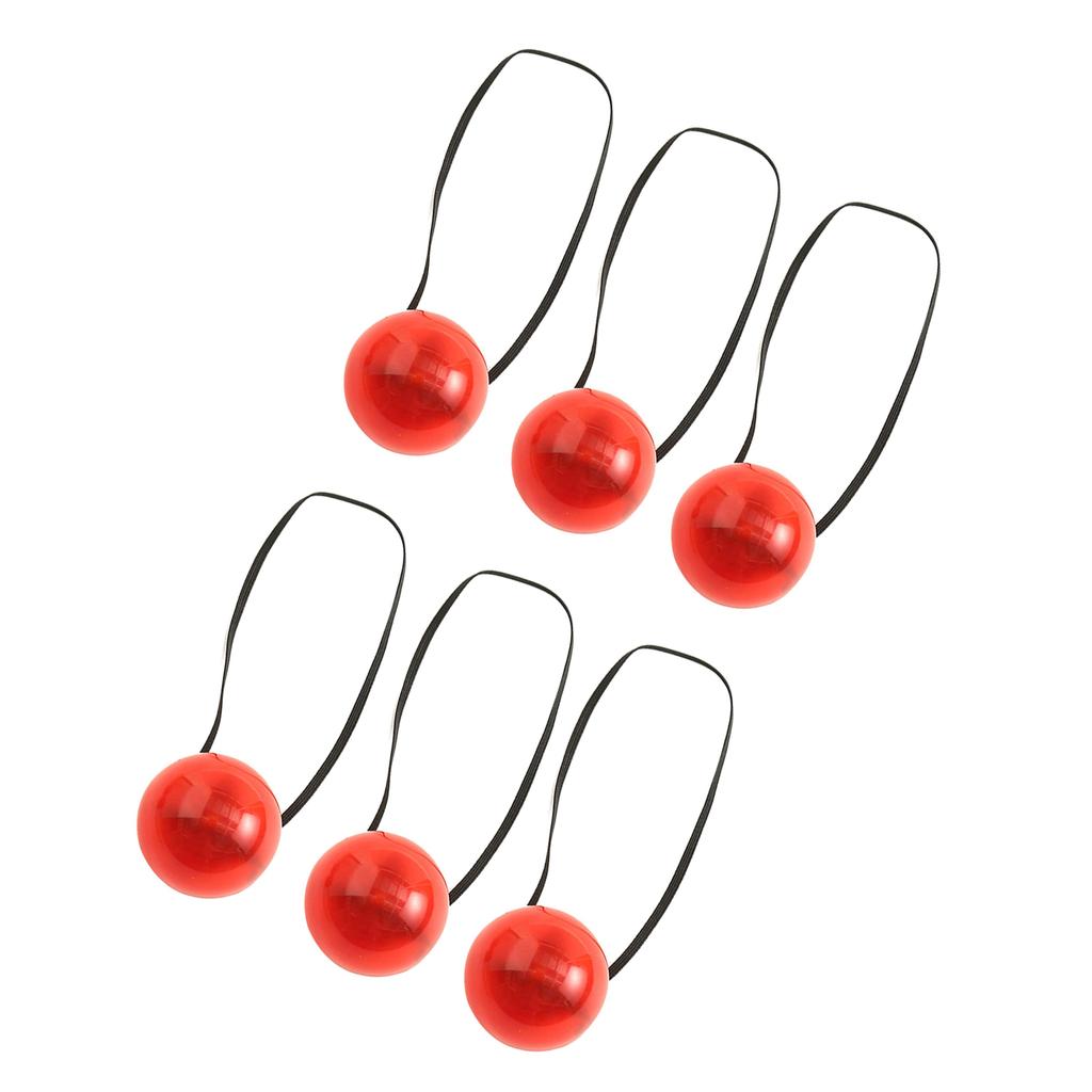 Μοναδική LED Μύτη Κλόουν Άνετη Φωτιζόμενη Κόκκινη Μύτη Κλόουν Μακιγιάζ Φεστιβάλ Φιλική προς το Δέρμα Διακοσμήσεις Μύτης Κλόουν