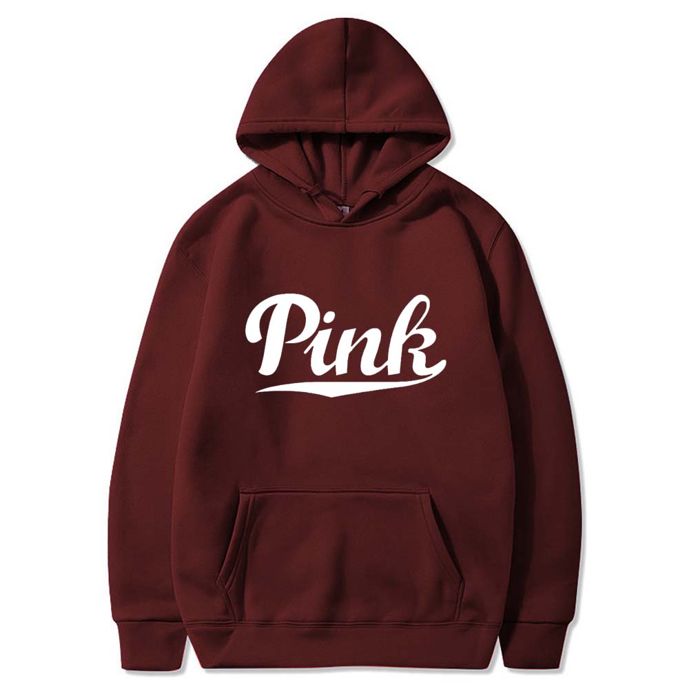 Harajuku Retro Letter Fleece Mens and Mens Hooded Sweatshirts Oversized Casual Pullover Loose Hoodies