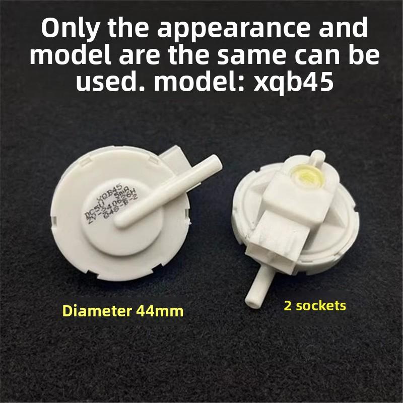Pressure mechanical sensor switch for fully automatic washing machine to control electronic water level sensor