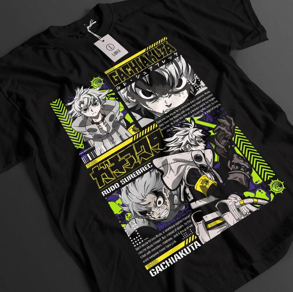 Gachiakuta Shirt Rudo Tshirt Engine TShirt Zanka Top The Janitors Anime Tee S