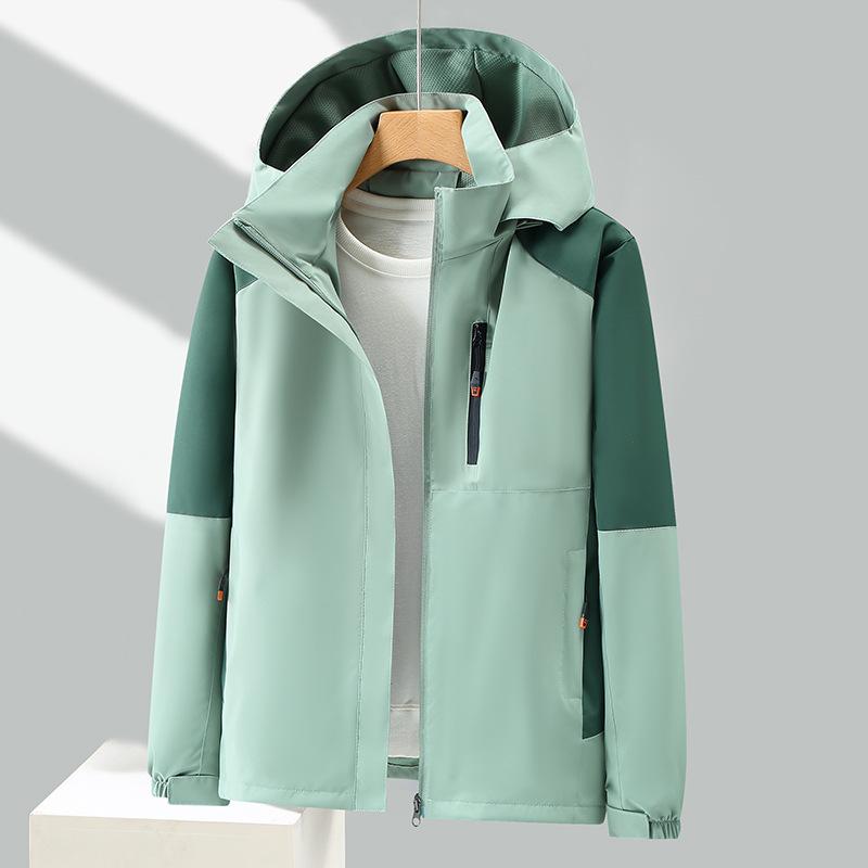 Jacket Outdoor Windproof Waterproof Mountaineering Spring and Autumn Thin Sports Casual Hooded Jacket