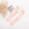 1 Pair Children's Leg Warm Socks Bowknot Bubble Mouth High Tube Knee High Thin Section No Heel Pods Baby Clothing Accessories