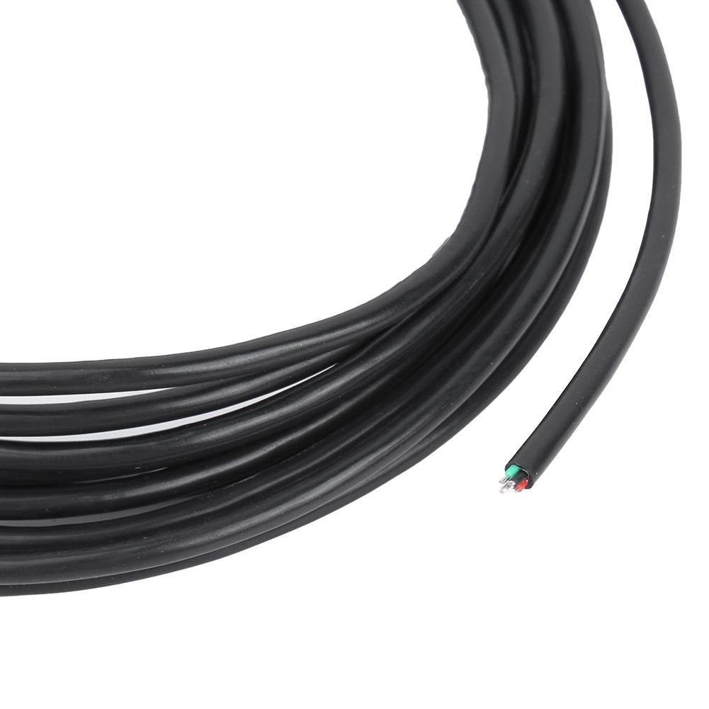 Cablu ecranat cu 4 conductoare pentru circuitul de chitară, cablu pentru doze, 3 metri pentru chitară electrică, bas