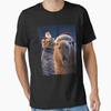 Capy Ugly Christmas Santa Essential T Shirt Vintage Versatile Graphic Casual Fashion Homme Unisex Soft Comfortable